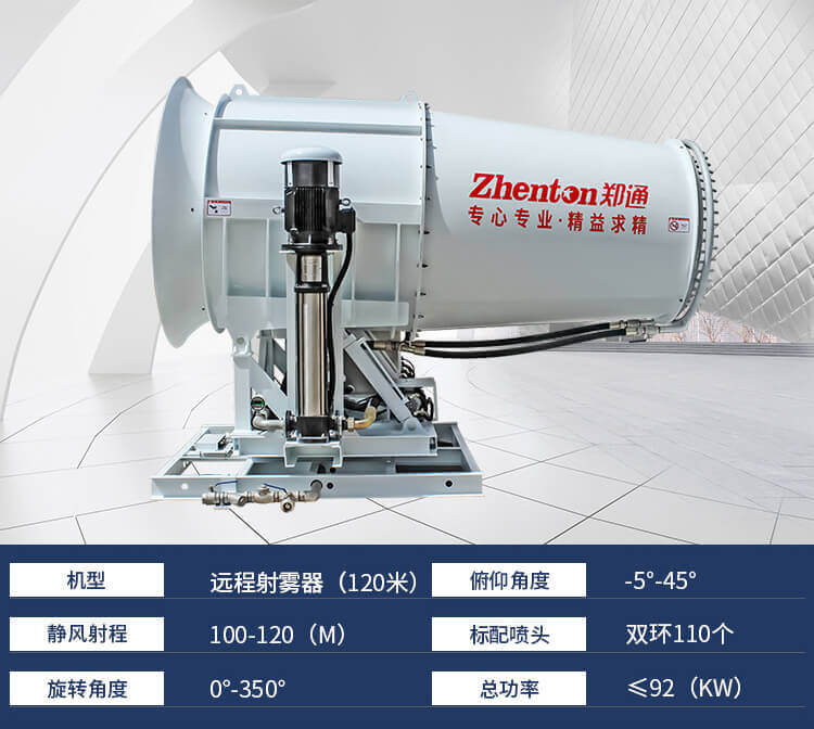 高壓遠(yuǎn)程霧炮機(jī)的操作流程以及注意事項是怎樣的？