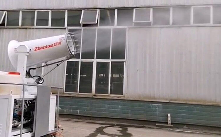 全自動遠程霧炮機有幾種常見的安裝方式？