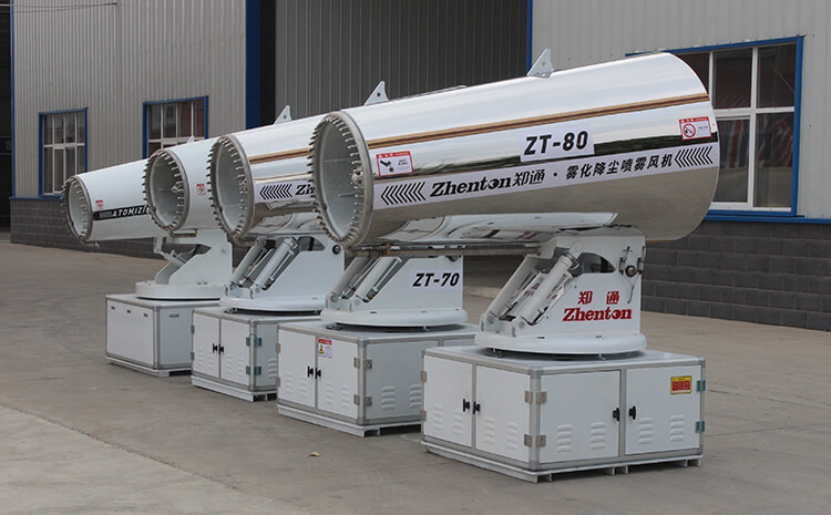 30米除塵霧炮機電源怎么接？