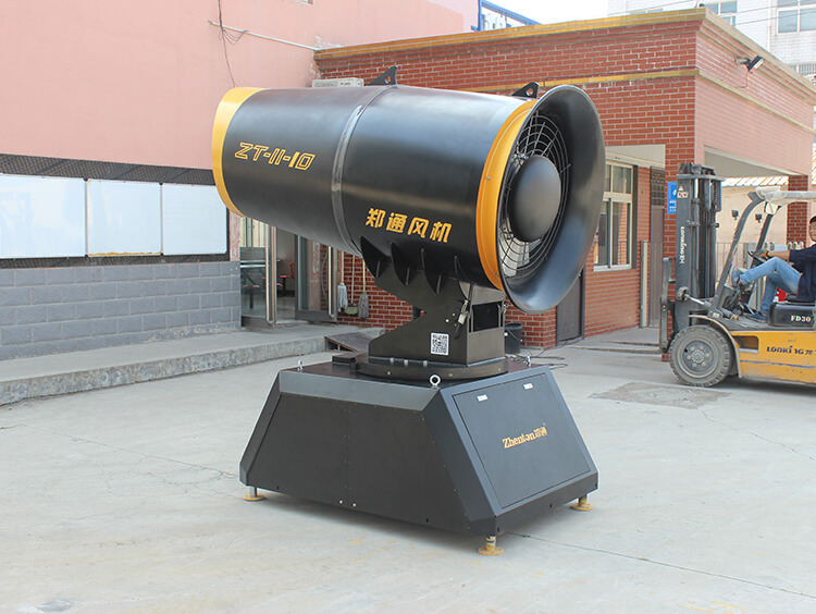 展會明星-車載遠(yuǎn)程霧炮機(jī)實拍