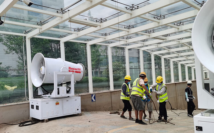 霧炮機設備安全操作規(guī)范有哪些？鄭通霧炮機廠家為您解惑！